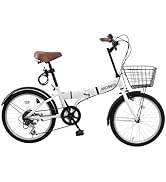 Amazon | ARCHNESS 自転車 折りたたみ自転車 20インチ 軽量 カゴ